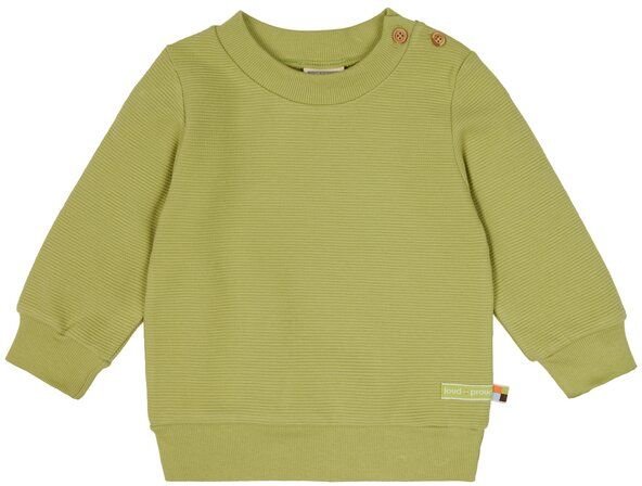 loud + proud Babys & Kinder Sweat Rippenstruktur, GOTS-zertifiziert