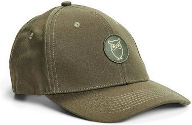 KnowledgeCotton Apparel Twill Badge Schirmmütze aus Bio-Baumwolle