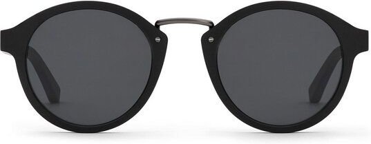 TAKE A SHOT Runde Sonnenbrille aus Holz für Damen und Herren