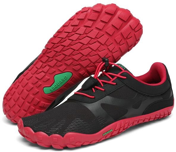 SAGUARO Barfußschuhe vegan Sport-Schuhe Damen Herren Minimalschuhe Laufschuhe