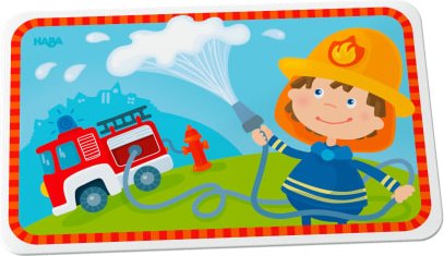 Brettchen Feuerwehr HABA