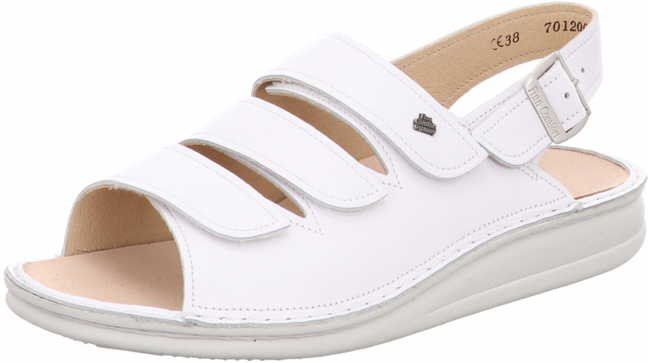 Sandalen/Sandaletten weiß 41