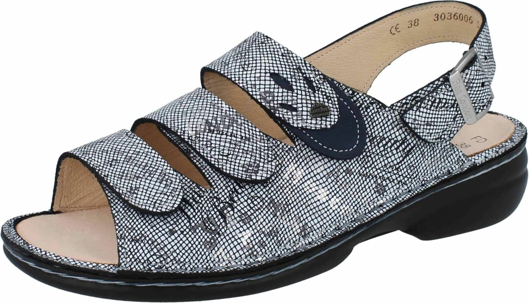 Finn Comfort 02557-902590 mittel_blau 42