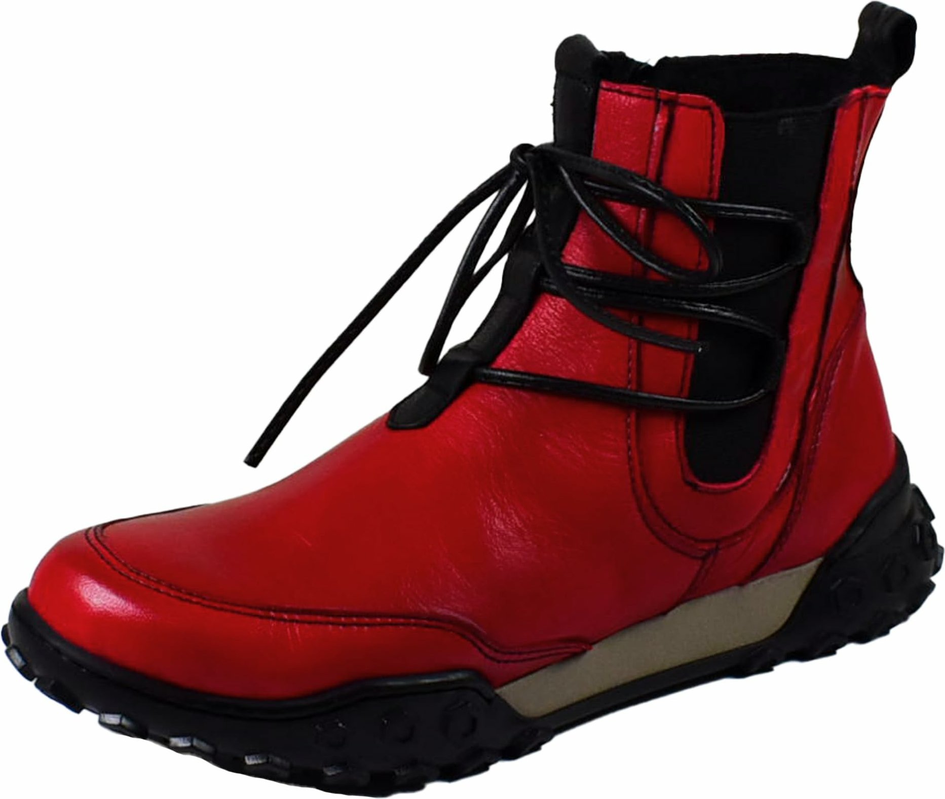 Thumbnail - Gemini Damen Stiefelette Leder sportlich Gummizug 033567-02 39