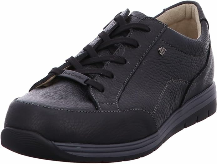 Finn Comfort Herren Osorno Komfort Schnürer, Schwarz 43