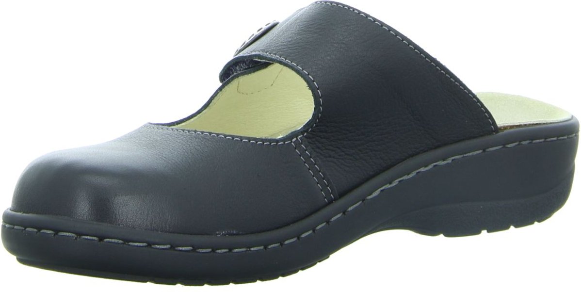 Pantoletten schwarz 37