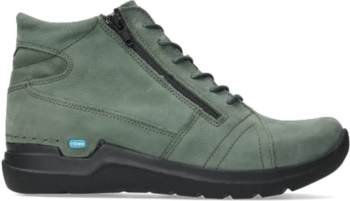 Stiefeletten grün 38