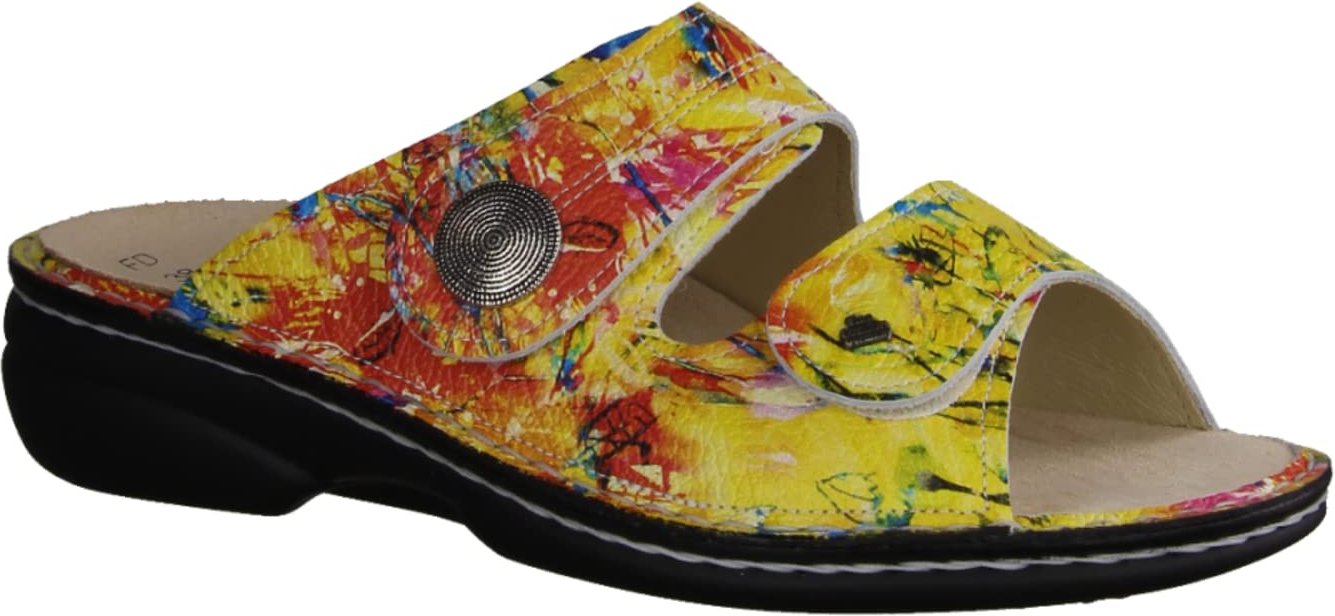 Komfort Sandalen gelb Sansibar 42