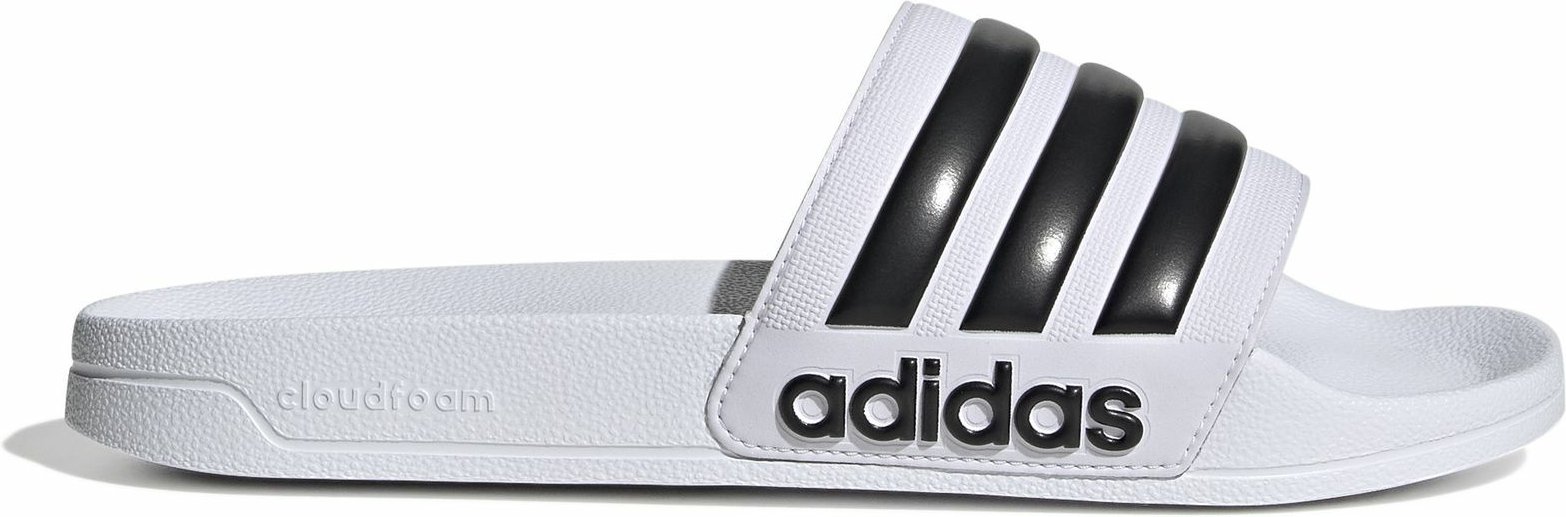 Adidas ADILETTE SHOWER, FTWWHT/CBLACK/FTWWHT kombi 7
