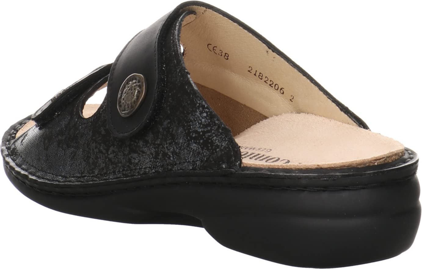 Komfort Sandalen schwarz Zeno 41