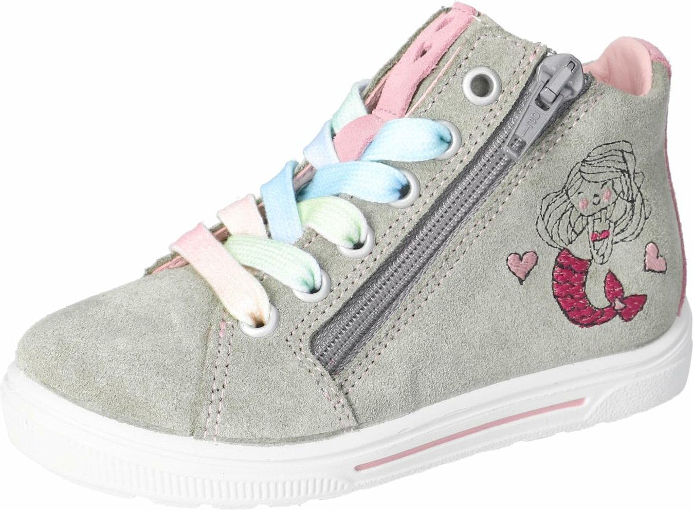 RICOSTA Mädchen High-Top Sneaker IRA, Kinder Boots 28/X