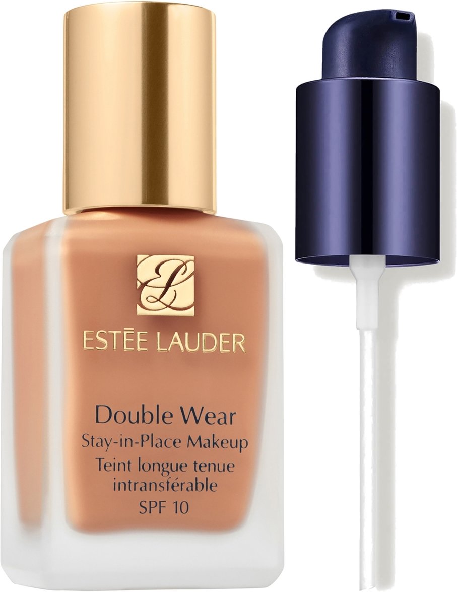 Estee Luader Double Wear Stay-in-Place Makeup With Makeup Pump Bundle (Various Shades) - 1N2 Ecru
