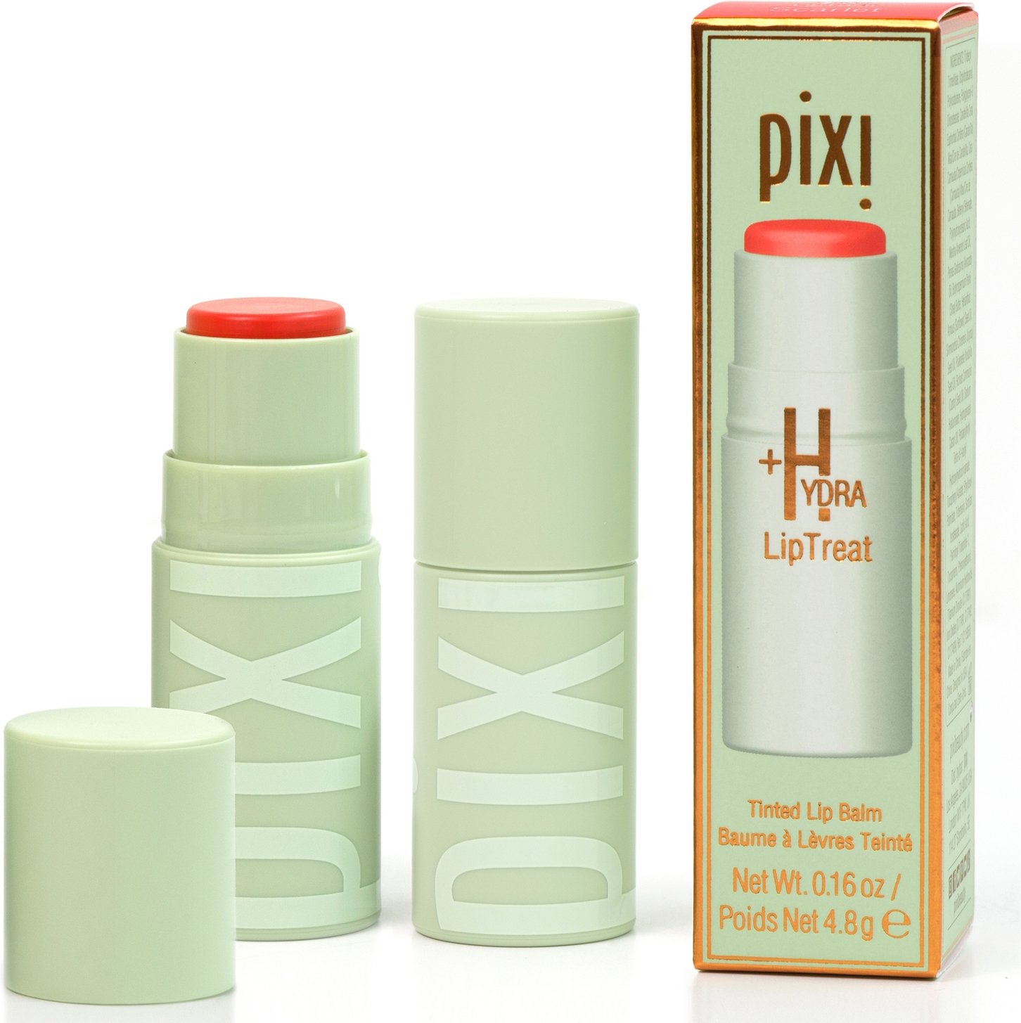 PIXI +Hydra LipTreat Balm 4.8g (Various Shades) - Scarlet