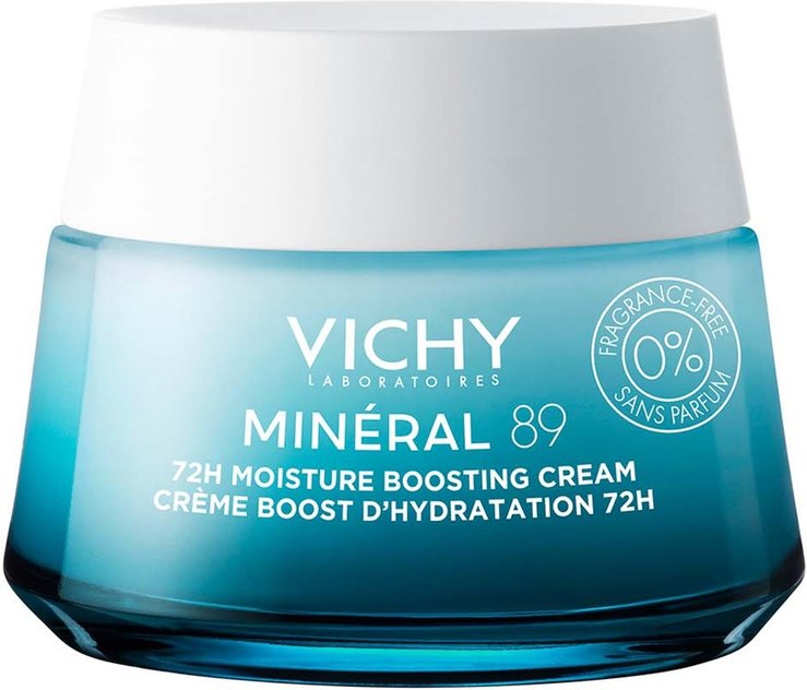 Vichy Minéral 89 72Hr Hyaluronic Acid and Squalane Moisture Boosting Cream 50ml