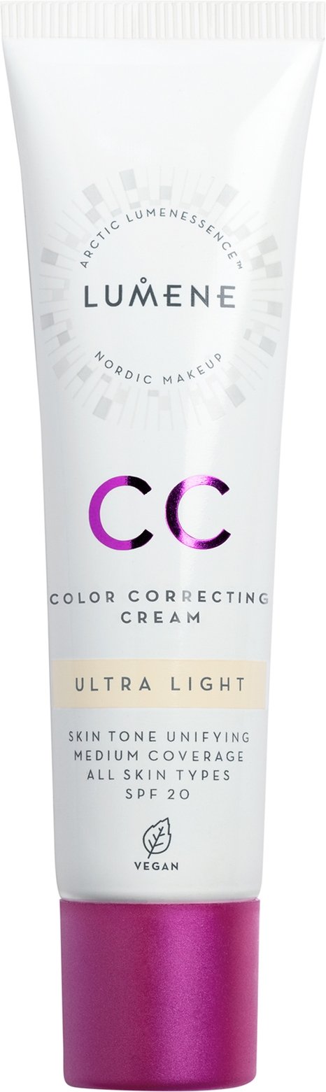 Lumene CC Colour Correcting Cream SPF20 30ml (Various Shades) - Ultra Light