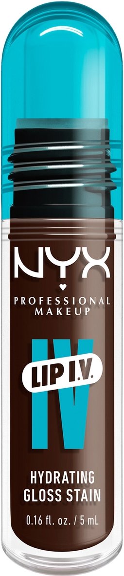 NYX Professional Make Lip IV Hydrating Gloss Stain (Various Shades) - Espresso Soak