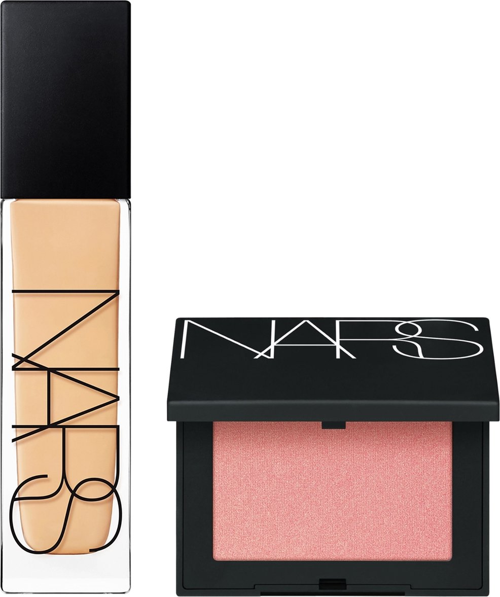NARS Natural Longwear Foundation 30ml and NARS Blush Orgasm 4.8g Bundle (Various Shades) - Salzburg