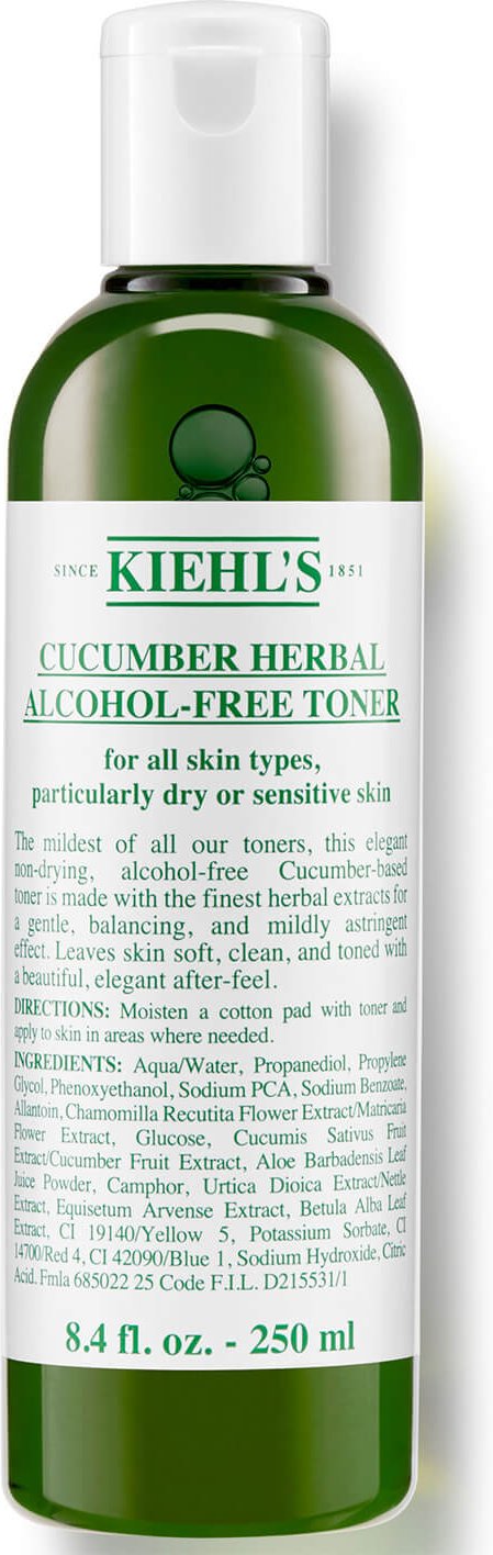 Kiehl's Cucumber Herbal Toner (Various Sizes) - 250ml