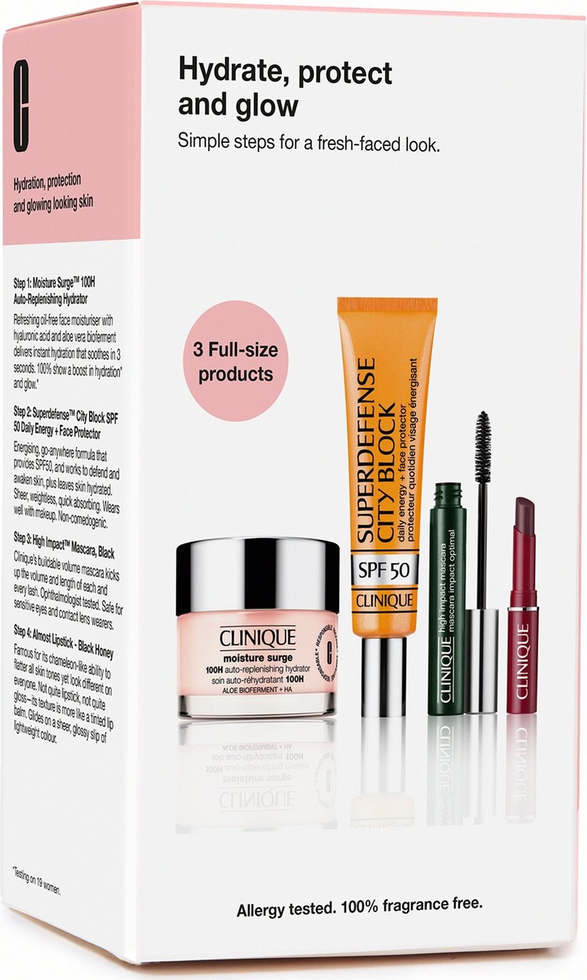Clinique Hydrate, Protect and Glow Beauty Set