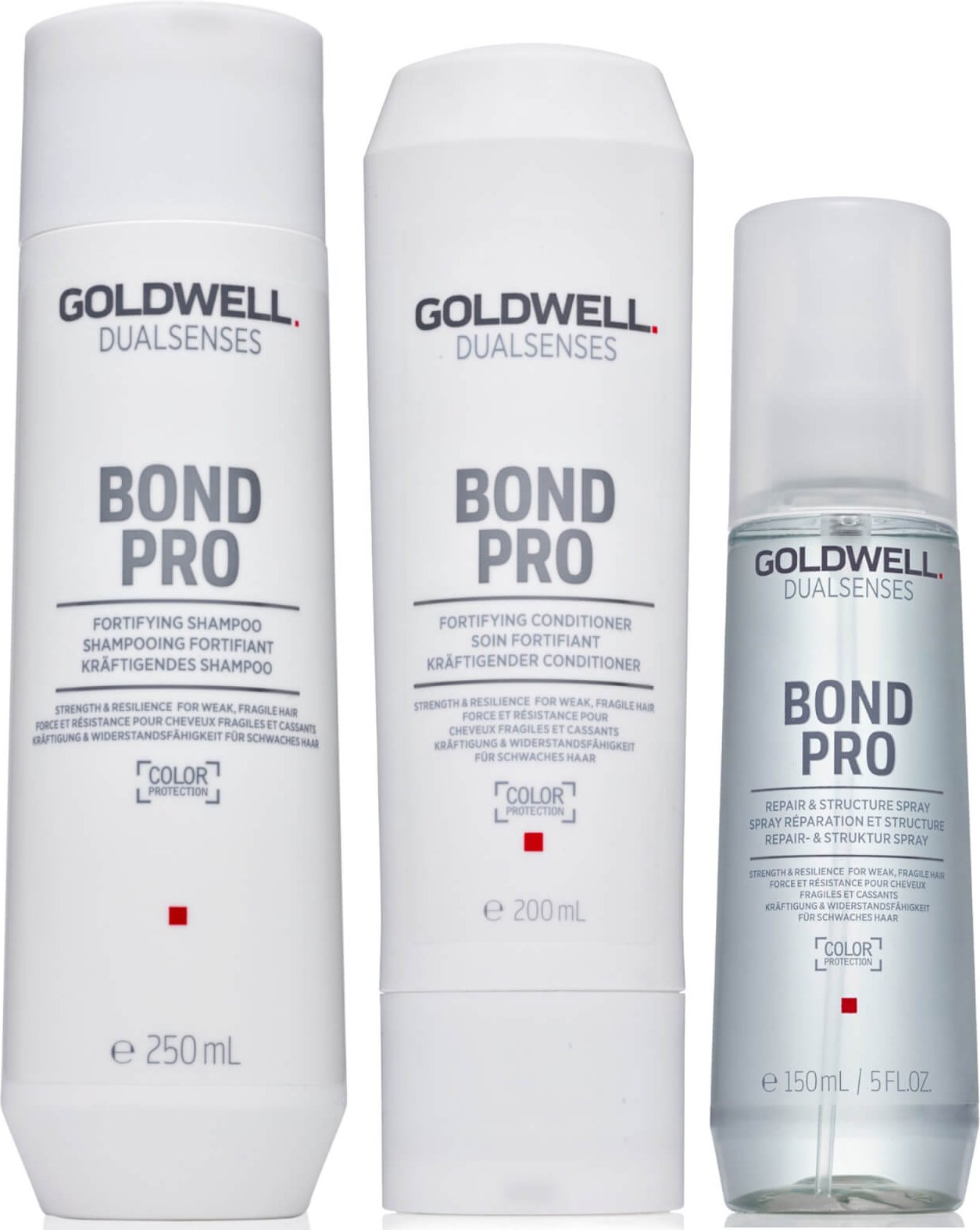 Goldwell Dualsenses BondPro+ Hair Bond Boosting Trio