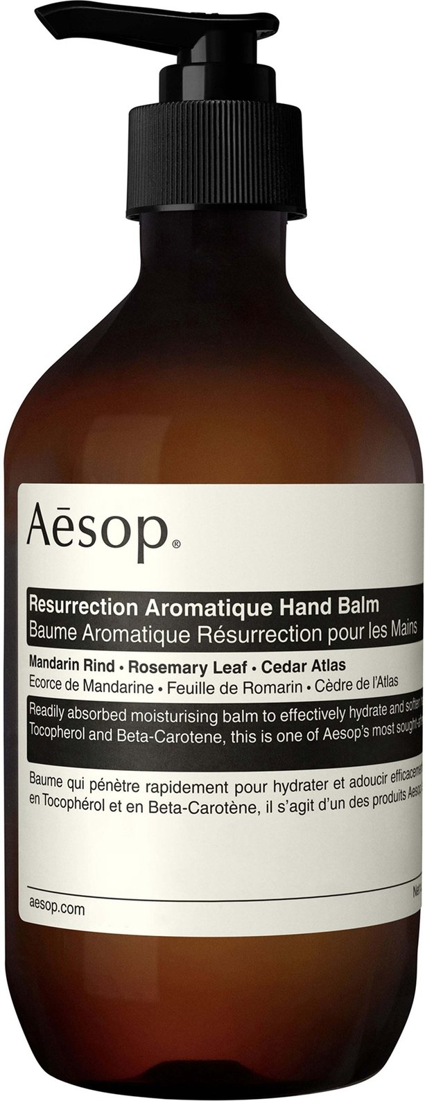 Aesop Resurrection Aromatique Hand Balm 500ml