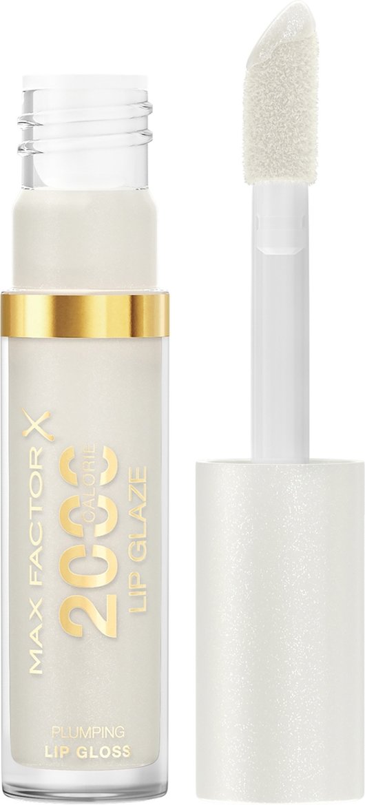 Max Factor 2000 Calorie Lip Glaze Full Shine Tinted Lip Gloss 4.4ml (Various Shades) - 000 Melting Ice