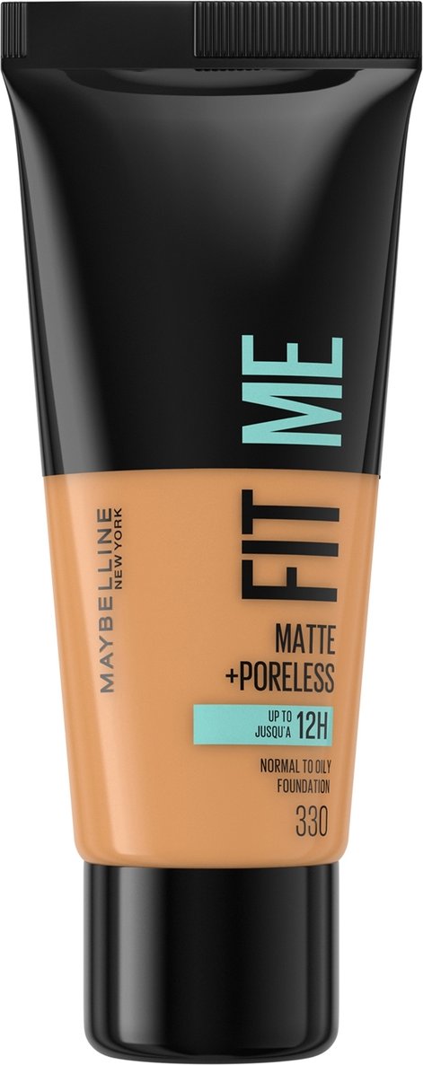 Maybelline Fit Me! Matte and Poreless Foundation 30 ml (verschiedene Farbtöne) - 330 Toffee