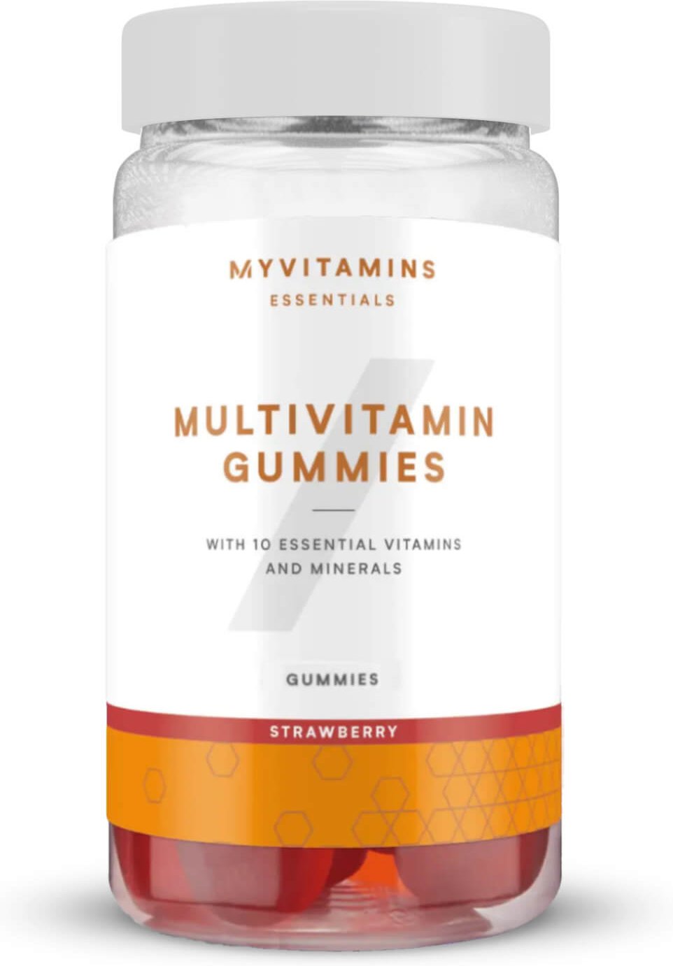 Myvitamins Multivitamin Gummies - 60Gummibärchen - Erdbeere