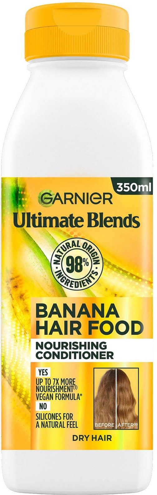 Garnier Ultimate Blends Nourishing Hair Food Banana Conditioner For Dry Hair 350ml