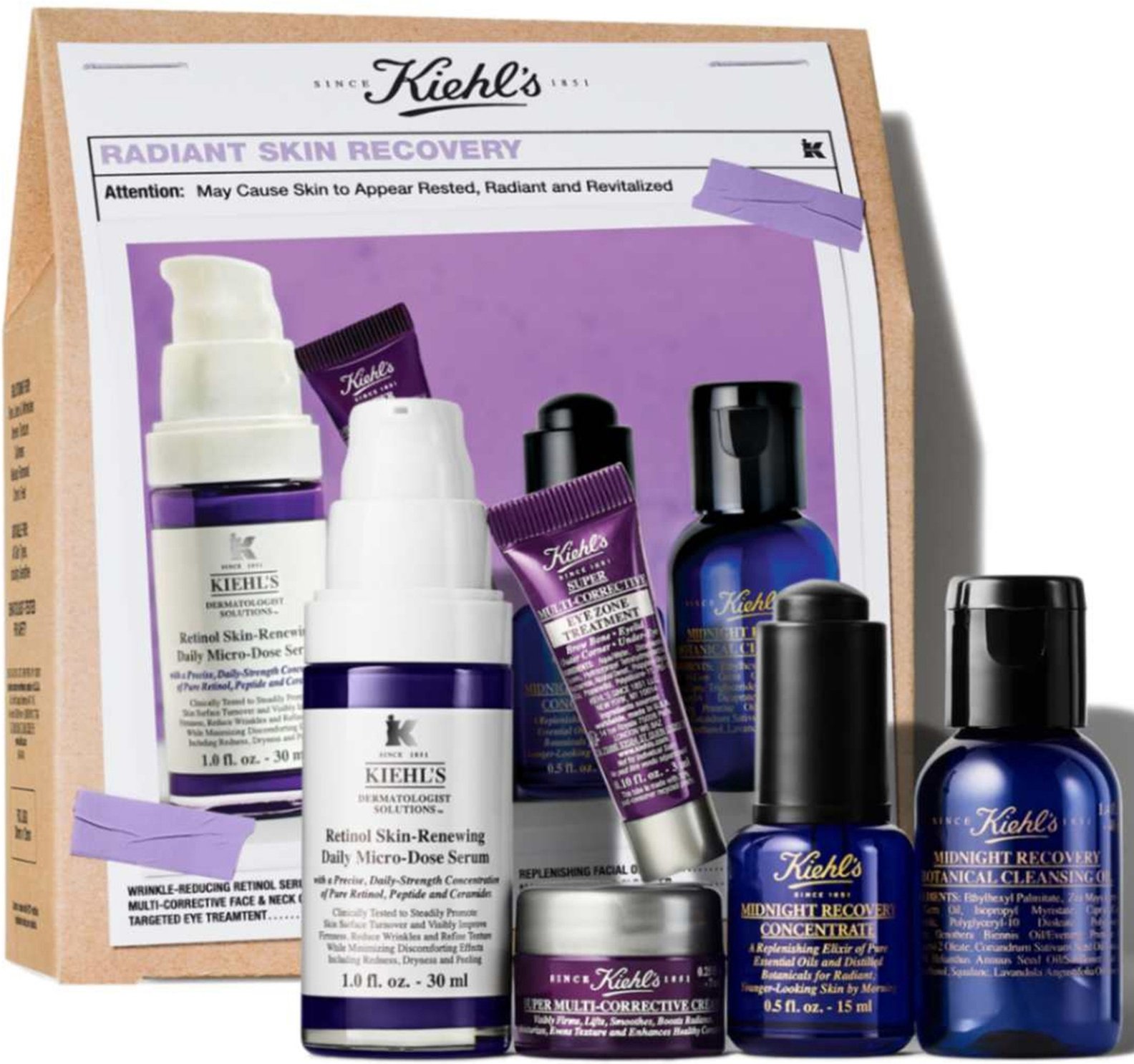 Kiehl's Radiant Skin Recovery Set