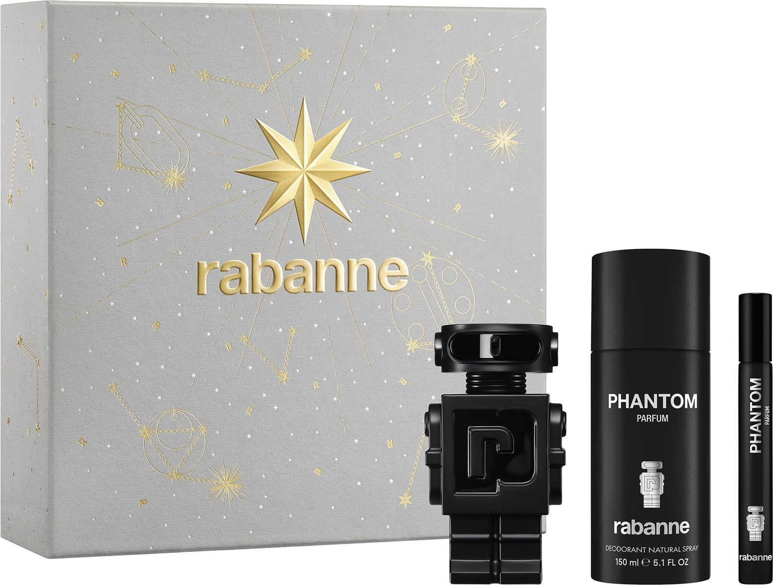 Thumbnail - Rabanne Phantom Parfum 50ml + Deodorant 150ml + 10ml