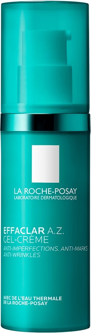 La Roche-Posay Effaclar A.Z. Gel Moisturiser for Breakouts & Ageing with Azelaic, Salicylic and Hyaluronic Acid 40ml