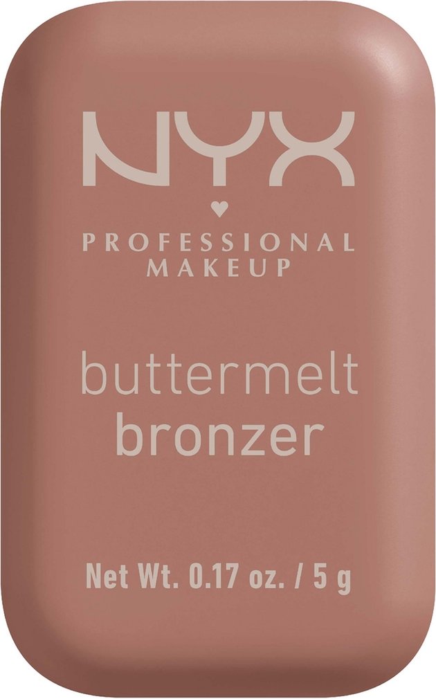 NYX Professional Makeup Buttermelt Powder Bronzer 12H Wear Fade & Transfer Resistant (Various Shades) - Deserve Butta