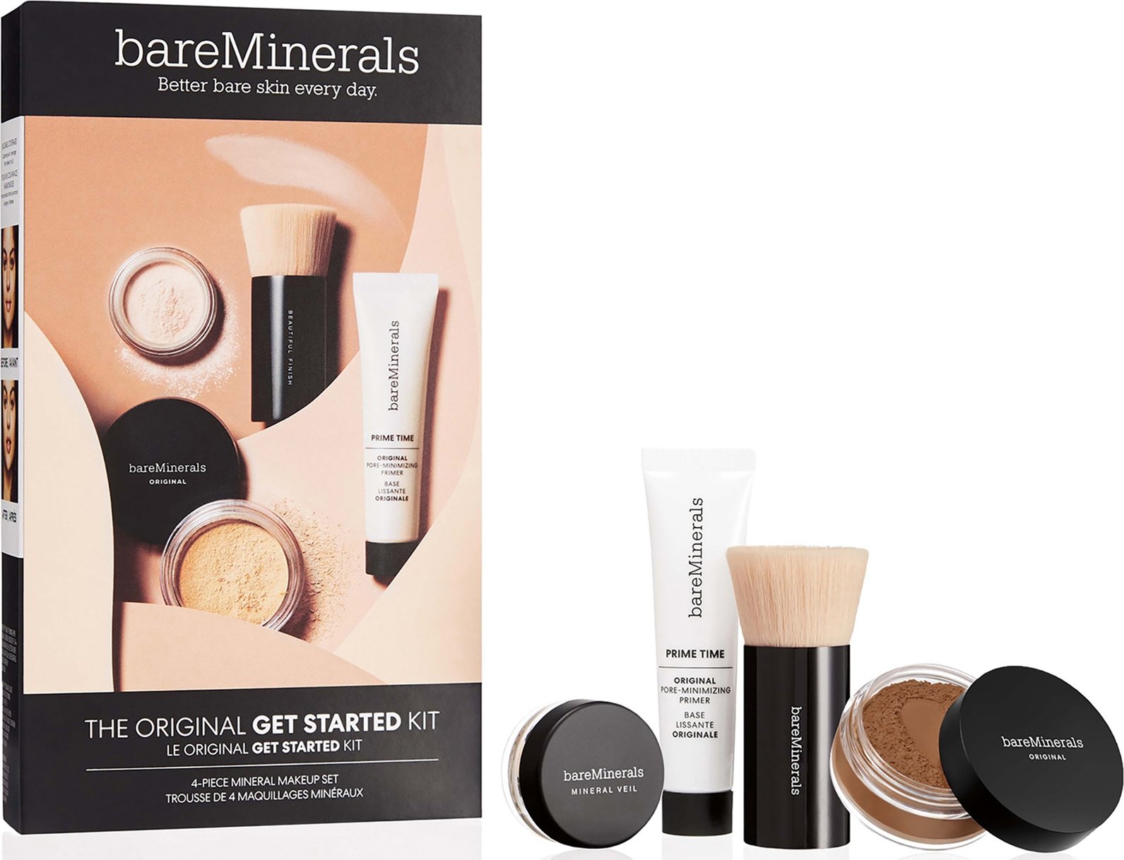 Thumbnail - bareMinerals The Original Get Started Kit 4pc Mineral Makeup Set (Various Shades) - Golden deep