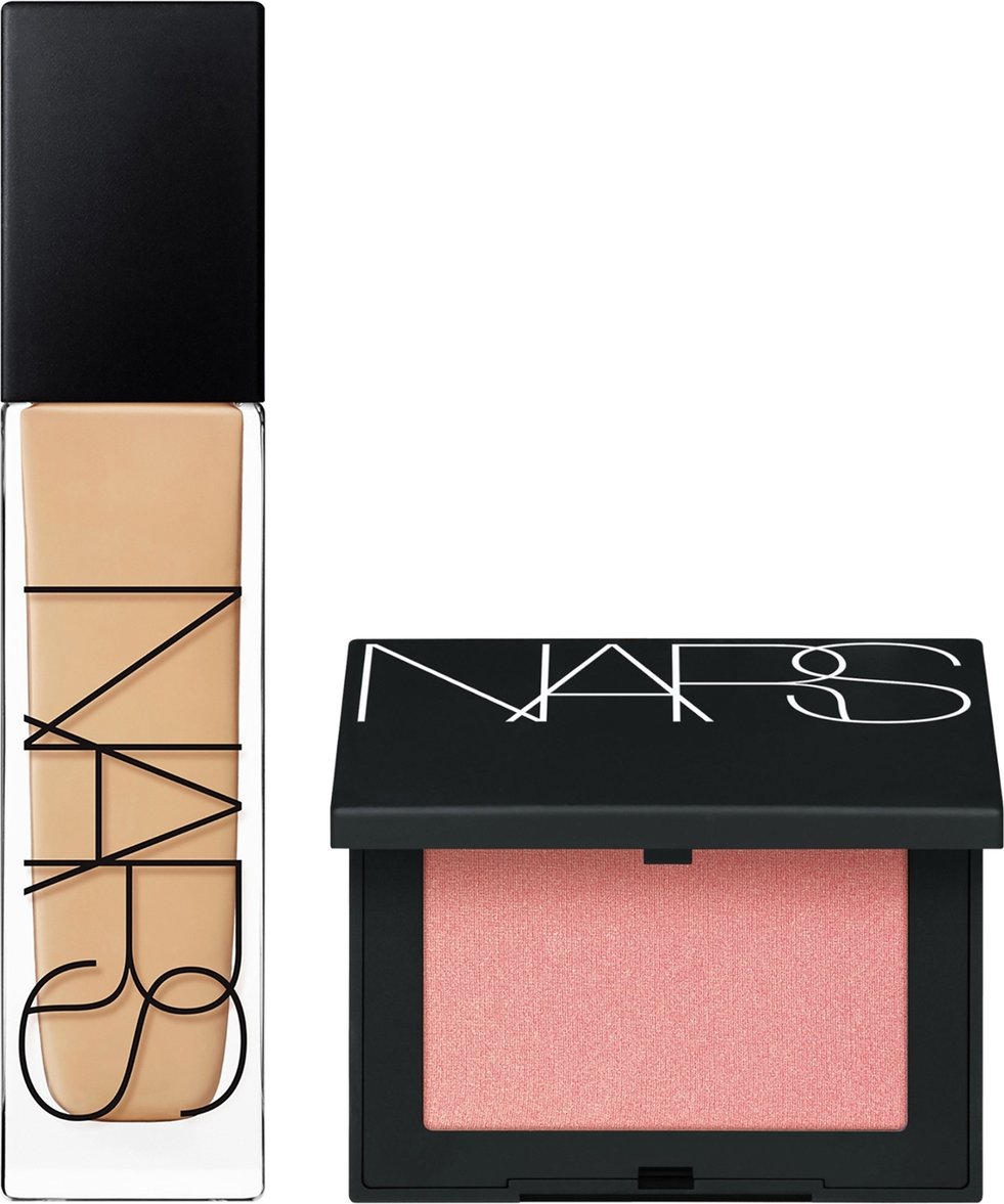 NARS Natural Longwear Foundation 30ml and NARS Blush Orgasm 4.8g Bundle (Various Shades) - Punjab
