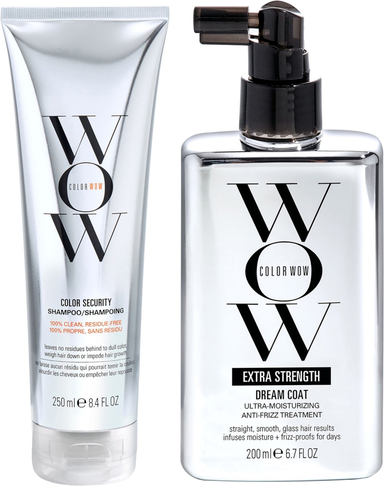 Color Wow Color Security Shampoo & Extra Strength Dream Coat