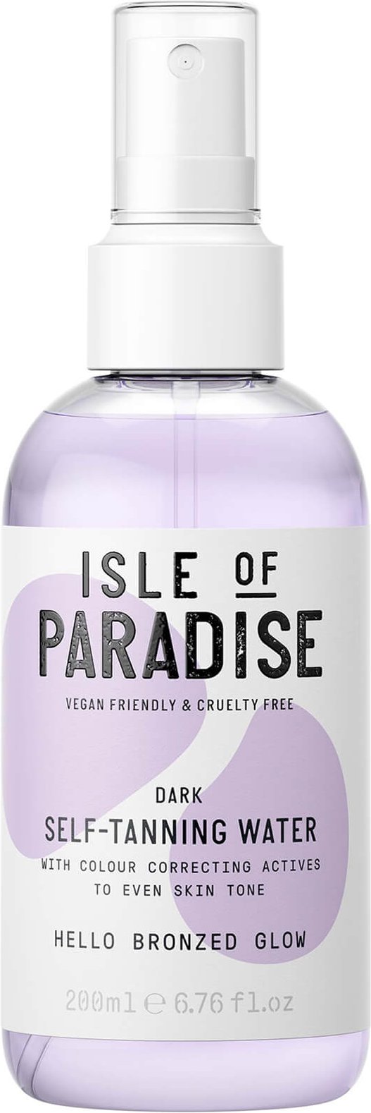 Isle of Paradise Self-Tanning Water - Dark 200ml