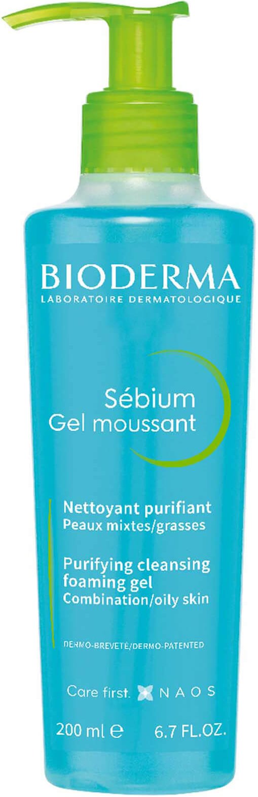 Bioderma Sébium Purifying Foaming Gel Oily to Blemish-Prone Skin 200ml