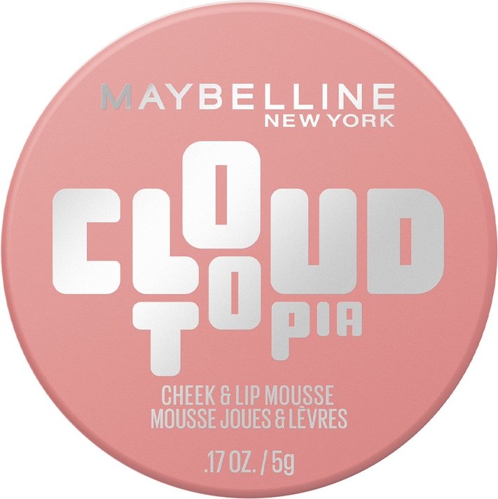 Maybelline New York Cloudtopia Blush Cheek & Lip Mousse Up to 14H Cheek Colour (Various Shades) - 9 Dreamy Dawn