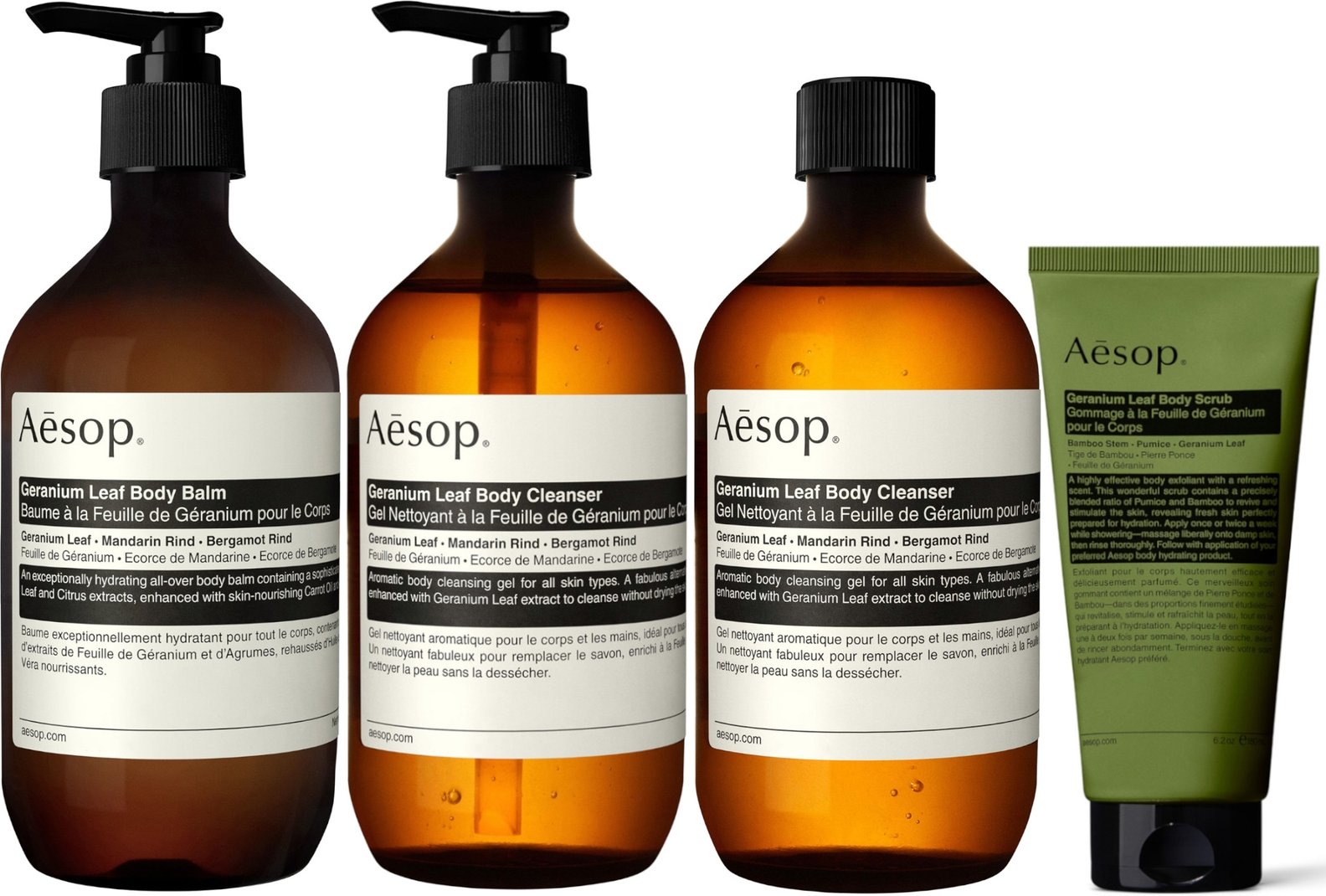 Geranium Body Care Bundle