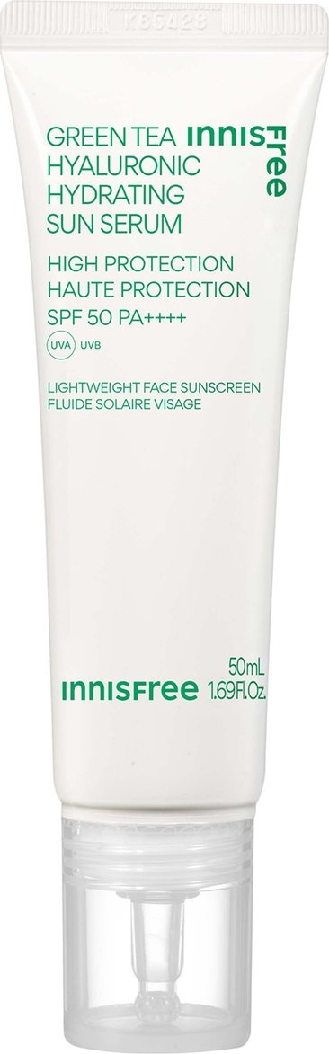 INNISFREE Green Tea Hyaluronic Moist Sun Serum SPF50 50ml