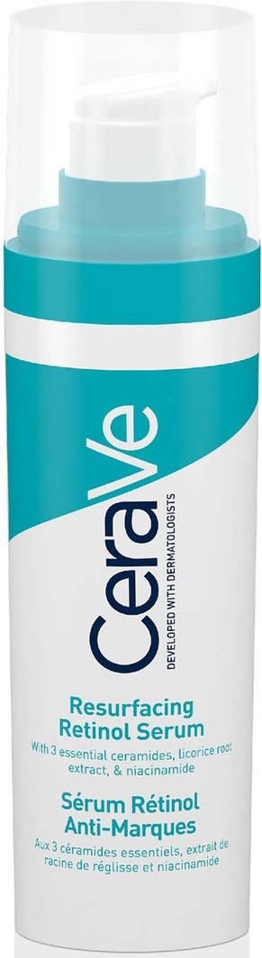 CeraVe Resurfacing Retinol Serum with Ceramides and Niacinamide for Blemish-Prone Skin 30ml
