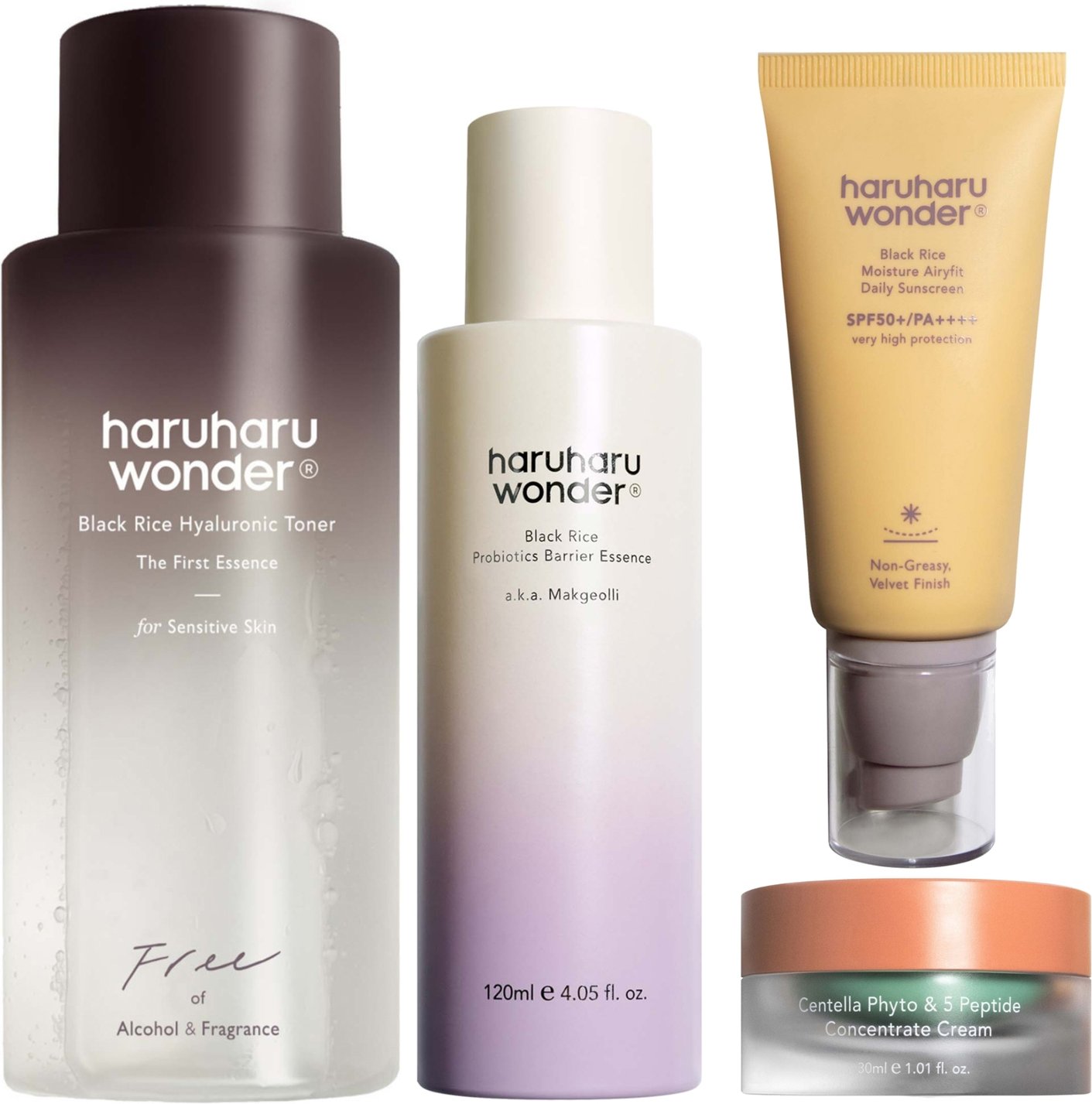 Haruharu Wonder Glowing Skin Routine