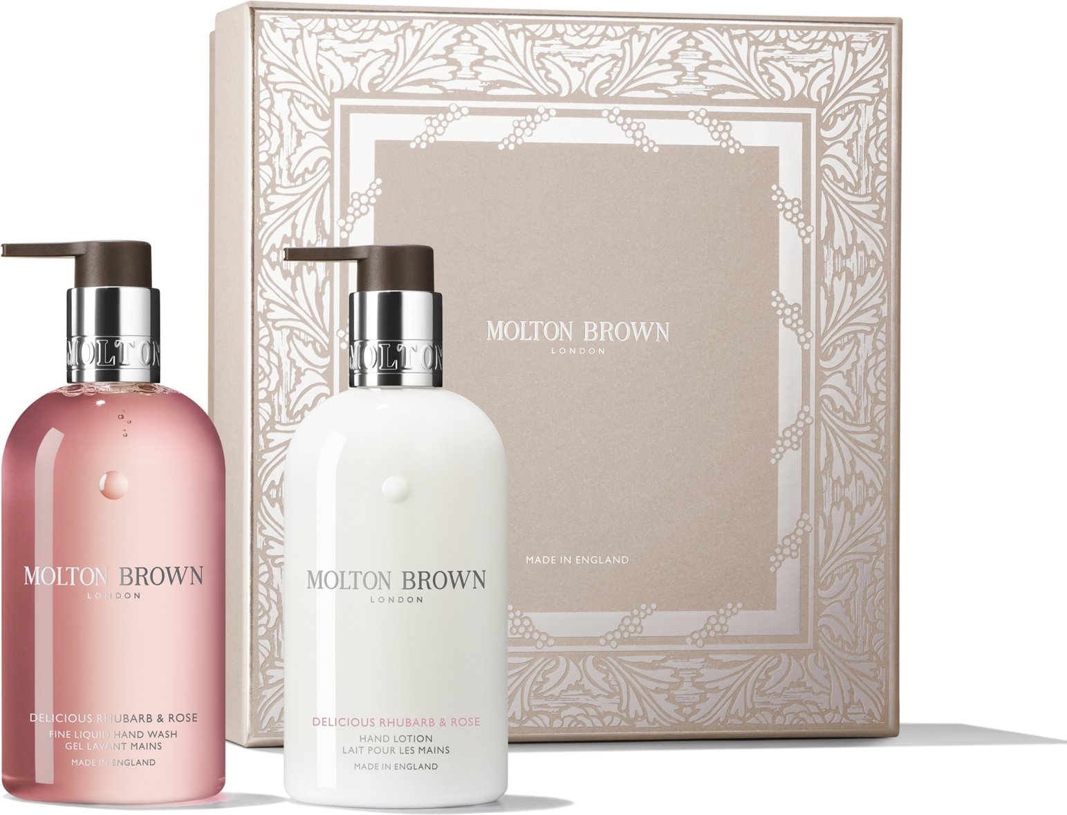 Molton Brown Delicious Rhubarb & Rose Hand Care Collection