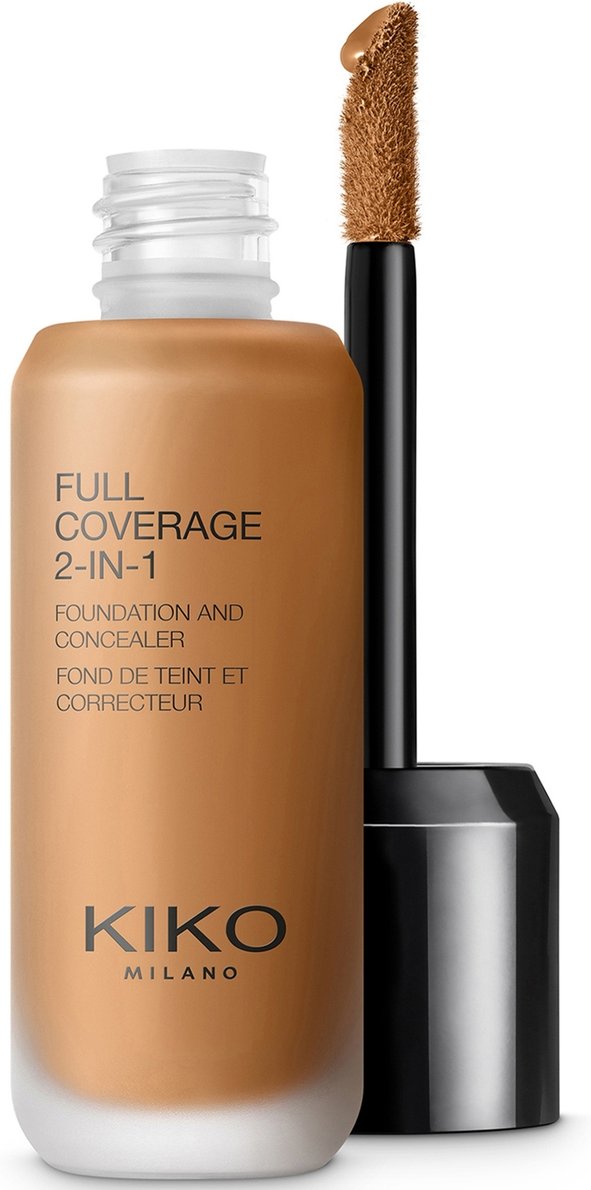 KIKO Milano Full Coverage 2-in-1 Foundation and Concealer 25ml (Various Shades) - 105 Olive