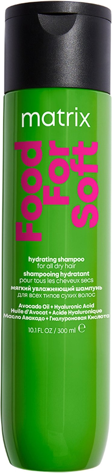 Matrix Food For Soft Hydrating Shampoo with Avocado Oil and Hyaluronic Acid For Dry Hair 300ml