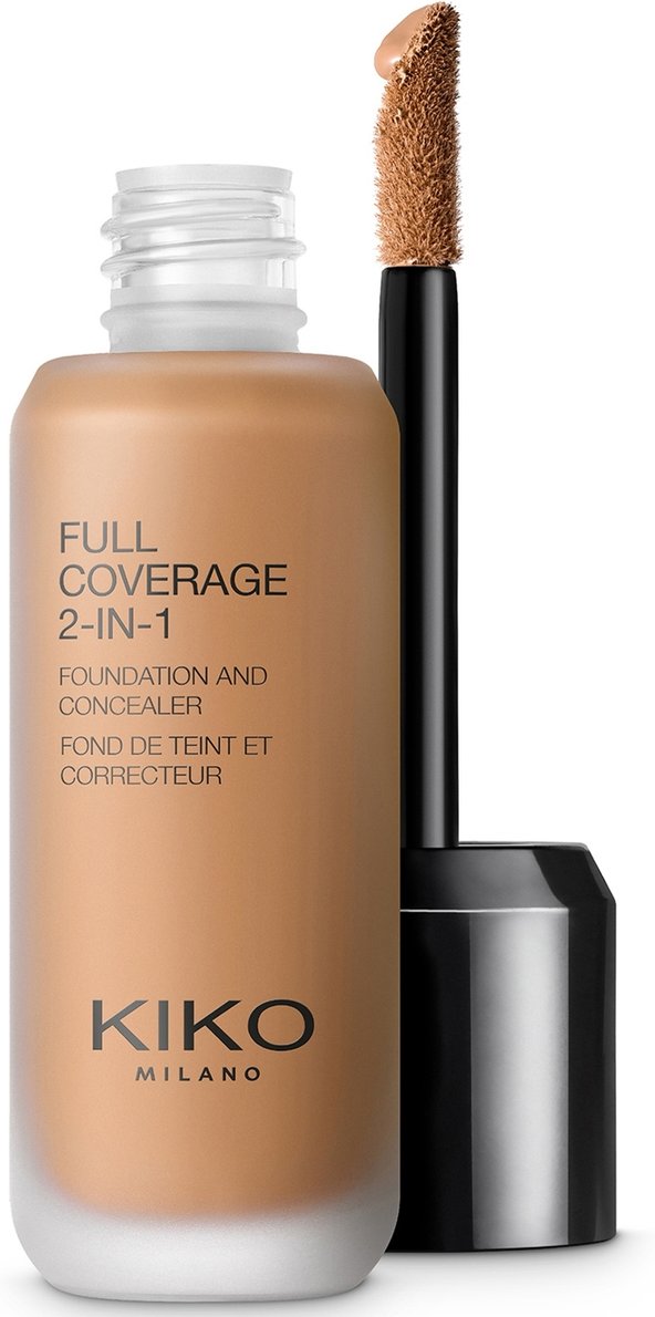 KIKO Milano Full Coverage 2-in-1 Foundation and Concealer 25ml (Various Shades) - 105 Warm Beige