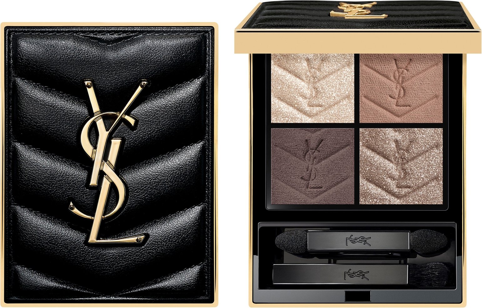 Thumbnail - Yves Saint Laurent Couture Mini Clutch Pallet (Various Shades) - 720 Captivating Dunes