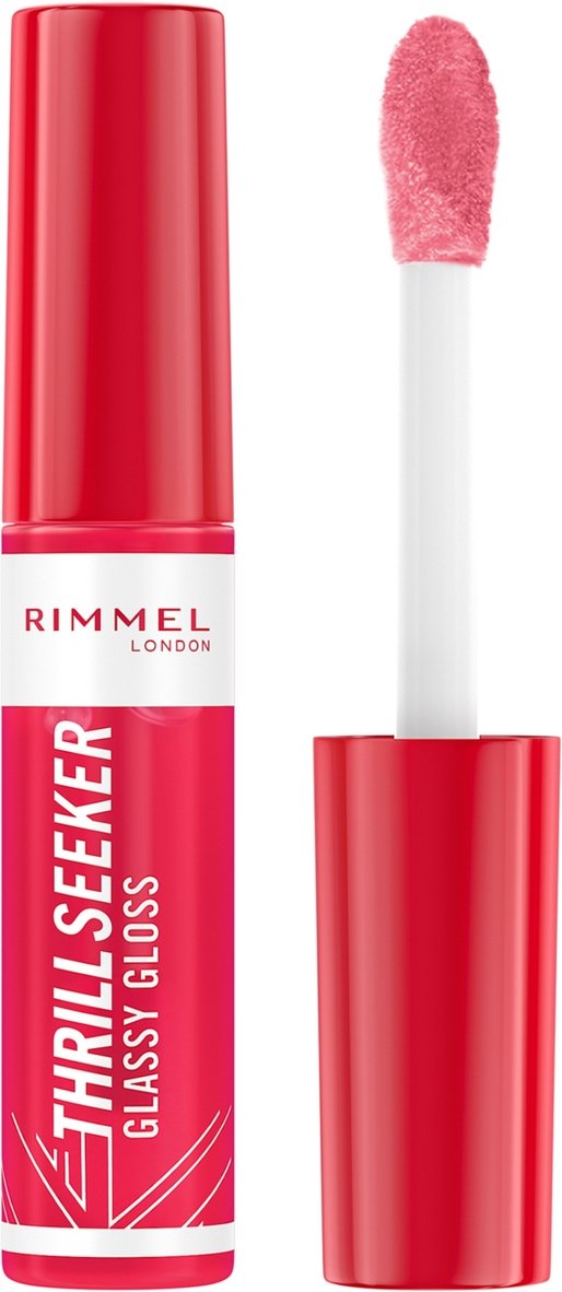 Thumbnail - Rimmel London Thrill Seeker Glassy Lip Gloss 10ml (Various Shades) - 600 Berry Glace