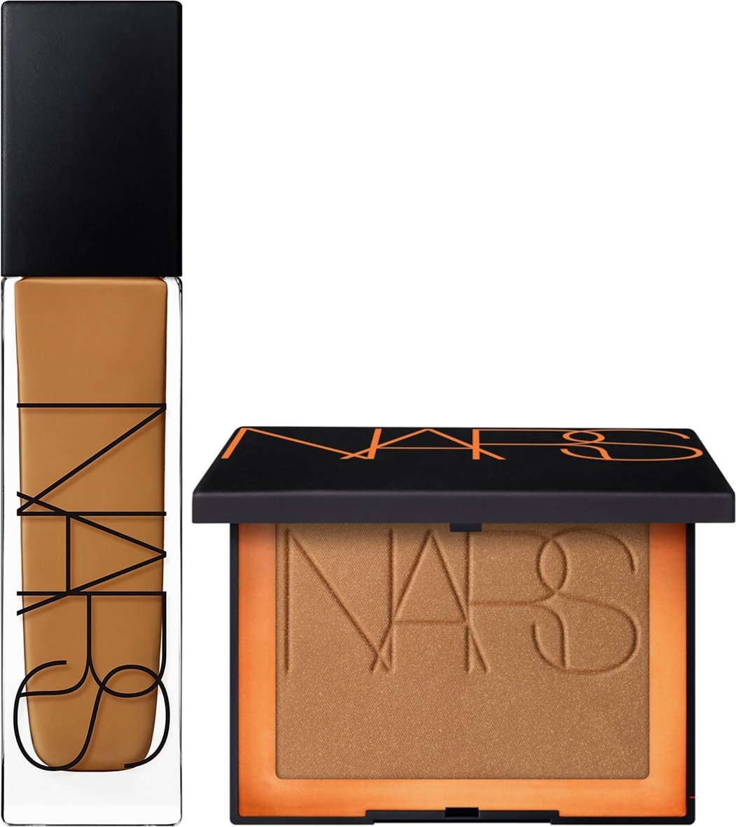 NARS Natural Longwear Foundation 30ml and NARS Laguna Bronzing Powder 2.8g (Various Shades) - Macao